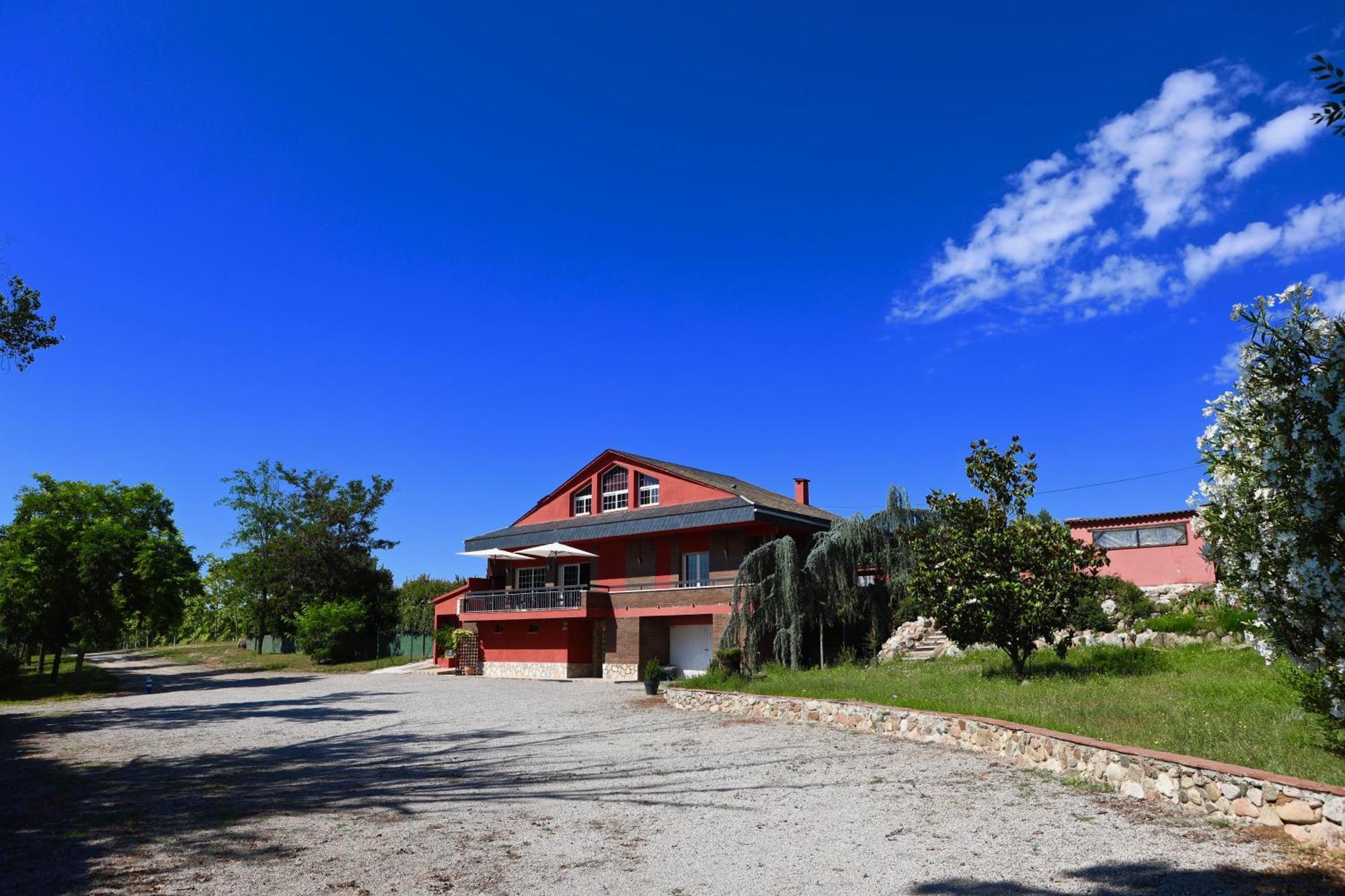 El Cedre Blau Vivienda Con Piscina En Granollers Exterior foto