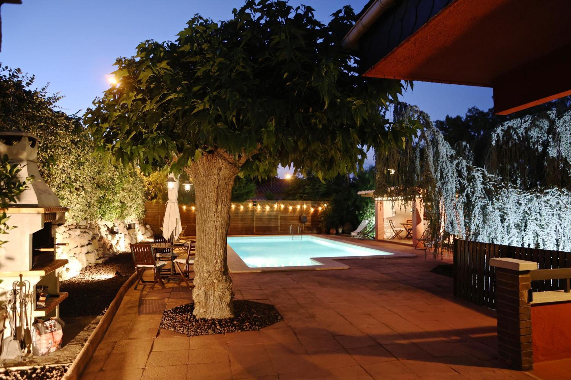El Cedre Blau Vivienda Con Piscina En Granollers Exterior foto