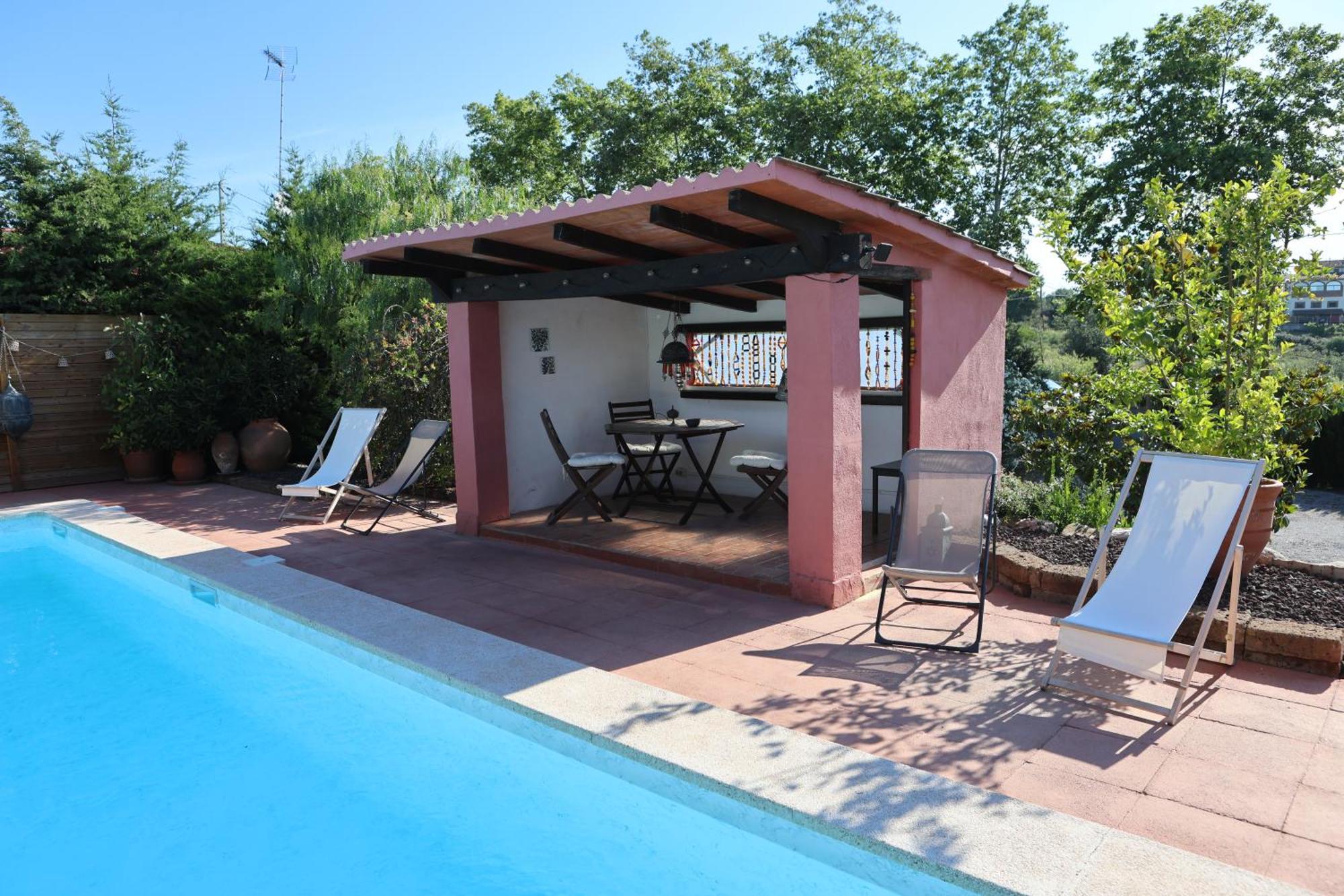 El Cedre Blau Vivienda Con Piscina En Granollers Exterior foto